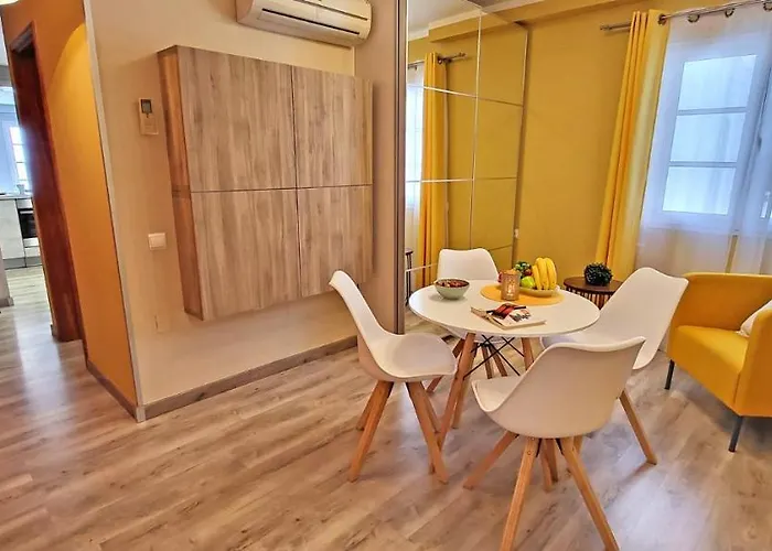 Flat Vista Puerto, Gran Tarajal, 2 Bedrooms, Air Conditioning 아파트