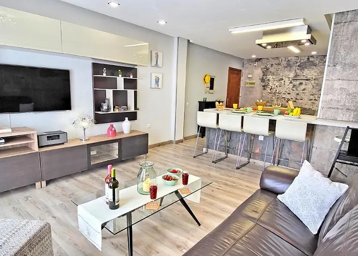 아파트 Flat Vista Puerto, Gran Tarajal, 2 Bedrooms, Air Conditioning 그란 타라할